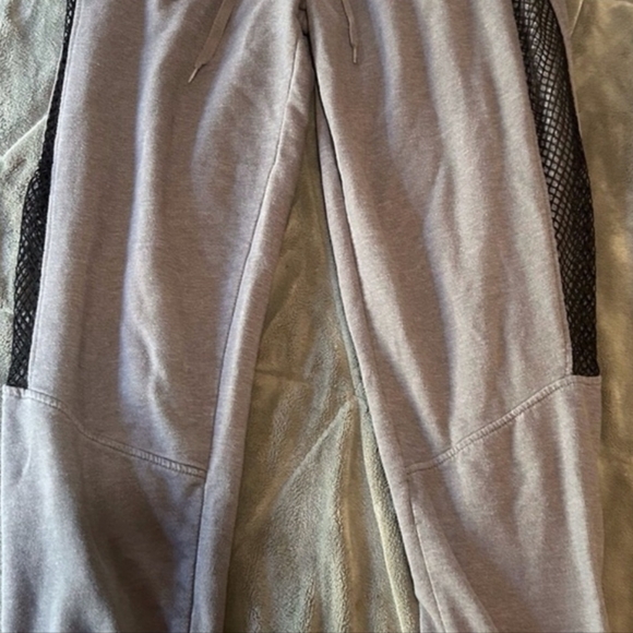 game of thrones Pants - Women's Gray Joggers with Black Mesh Accents